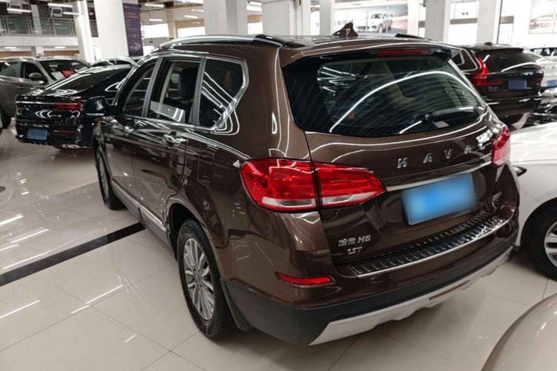 Used Haval H6 2018 Blue Label Sport Edition 1.5T Automatic Two-Wheel Drive Elite Model Rear Left 45 Deg