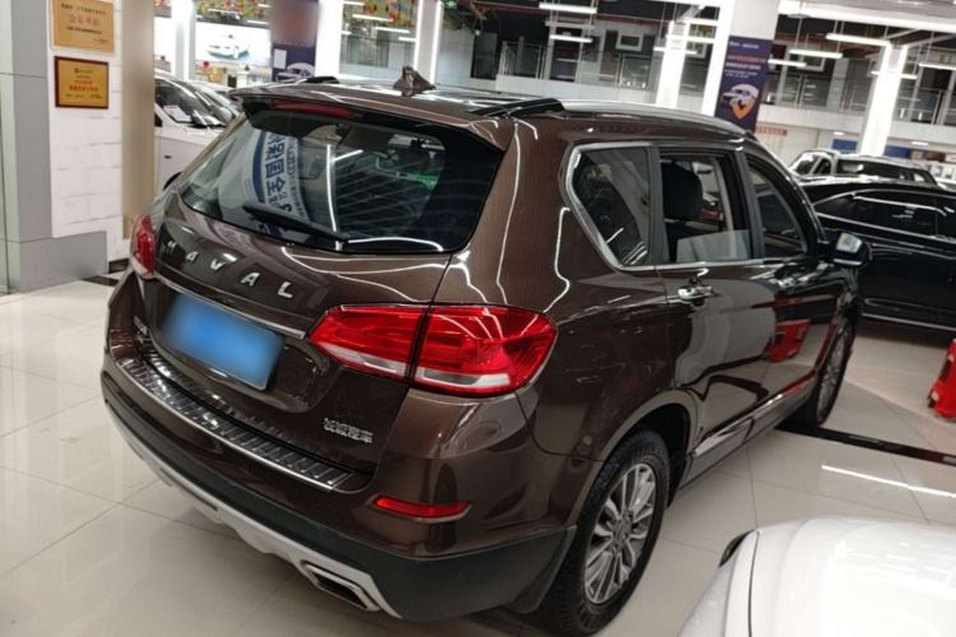 Used Haval H6 2018 Blue Label Sport Edition 1.5T Automatic Two-Wheel Drive Elite Model Rear Right 45 Deg
