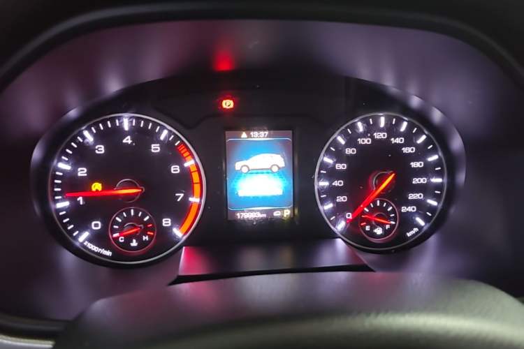 Used Haval H6 2018 Blue Label Sport Edition 1.5T Automatic Two-Wheel Drive Elite Model Instrument Cluster
