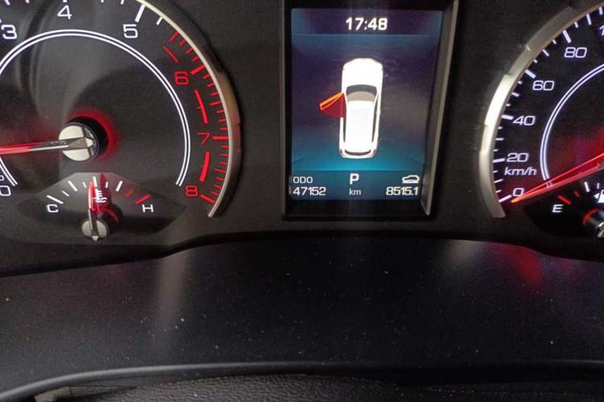 Used Haval H6 2018 Red-Label 1.5T Automatic Luxury Model Odometer Close Up