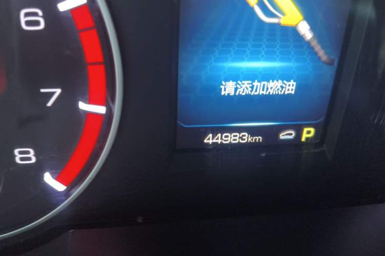 Used Haval H6 2018 Red-Label Sport Edition 1.5T Automatic Two-Wheel Drive Elite Model Odometer Close Up