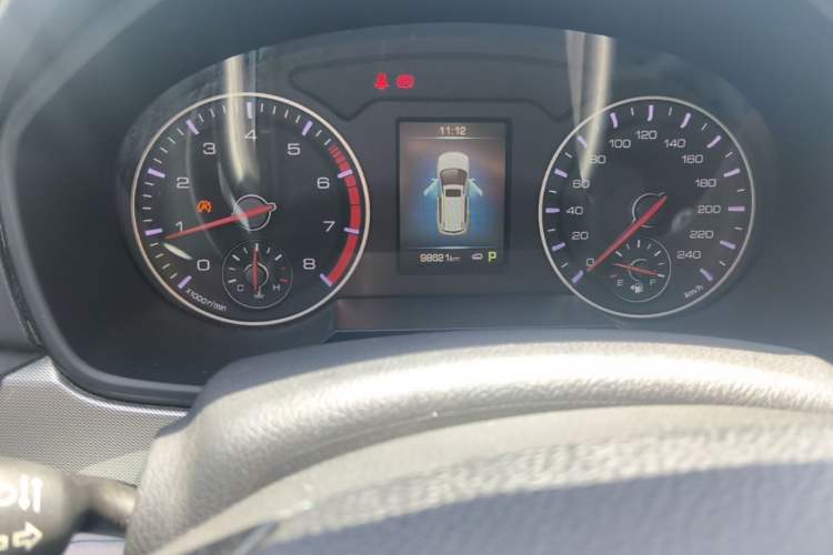 Used Haval H6 2018 Red-Label Sport Edition 1.5T Automatic Two-Wheel Drive Prestige Model Odometer Close Up