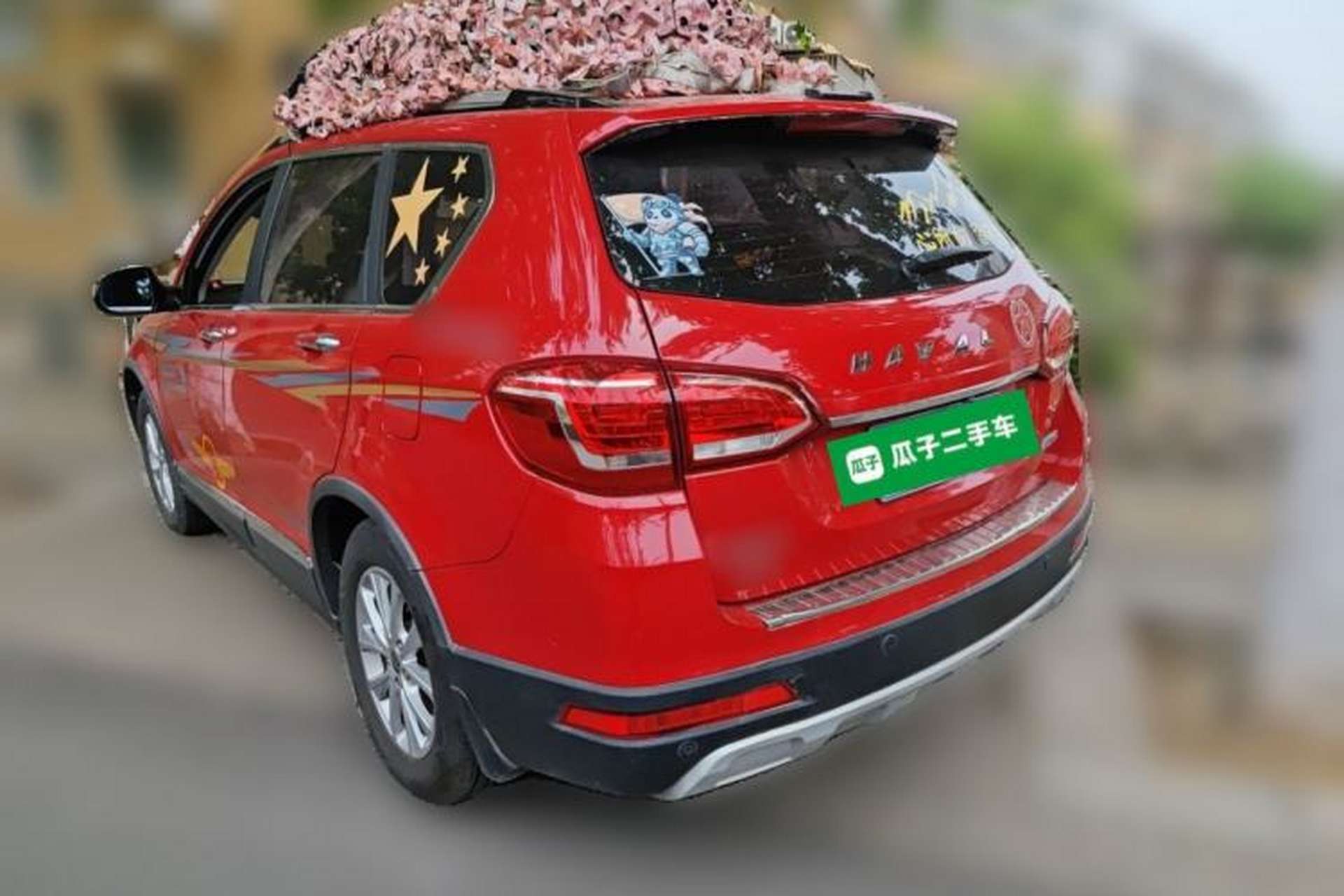 Used Haval H6 2018 Red-Label Sport Edition 1.5T Automatic Two-Wheel Drive Elite Model Rear Left 45 Deg