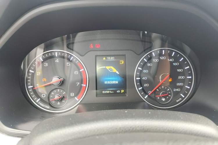 Used Haval H6 2018 Red-Label Sport Edition 1.5T Automatic Two-Wheel Drive Elite Model Instrument Cluster