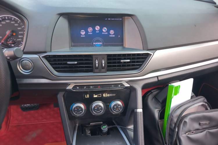 Used Haval H6 2018 Blue Label Sport Edition 1.5T Automatic Two-Wheel Drive Elite Model Audio And AC Panel