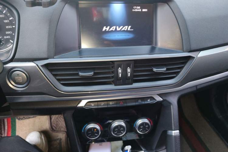 Used Haval H6 2018 Blue Label Sport Edition 1.5T Automatic Two-Wheel Drive Elite Model Audio And AC Panel