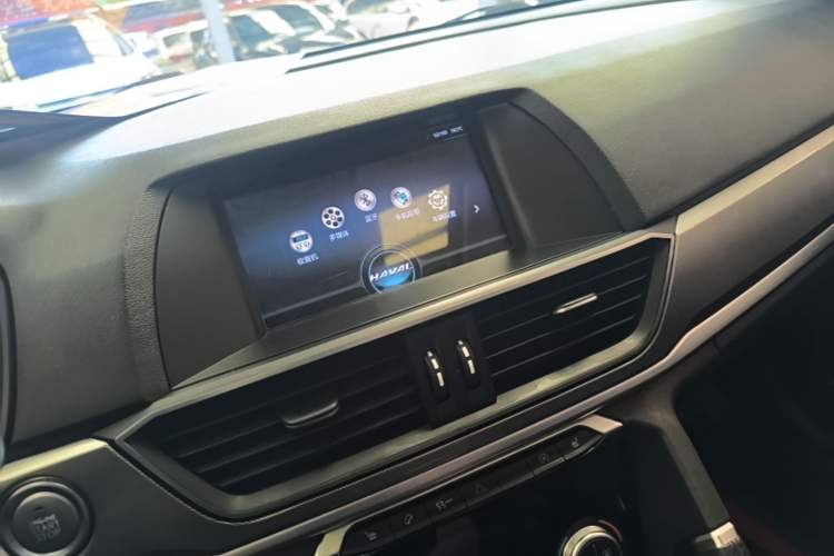 Used Haval H6 2018 Blue Label Sport Edition 1.5T Automatic Two-Wheel Drive Elite Model Audio And AC Panel