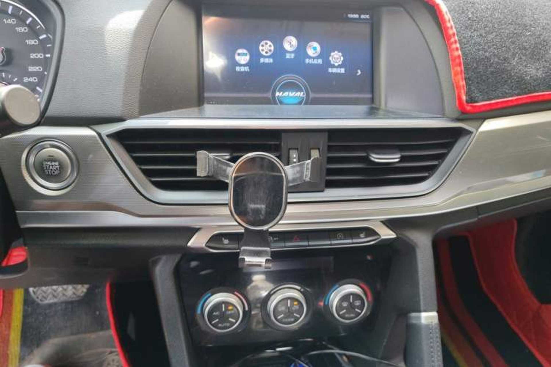 Used Haval H6 2018 Blue Label Sport Edition 1.5T Automatic Two-Wheel Drive Elite Model Audio And AC Panel