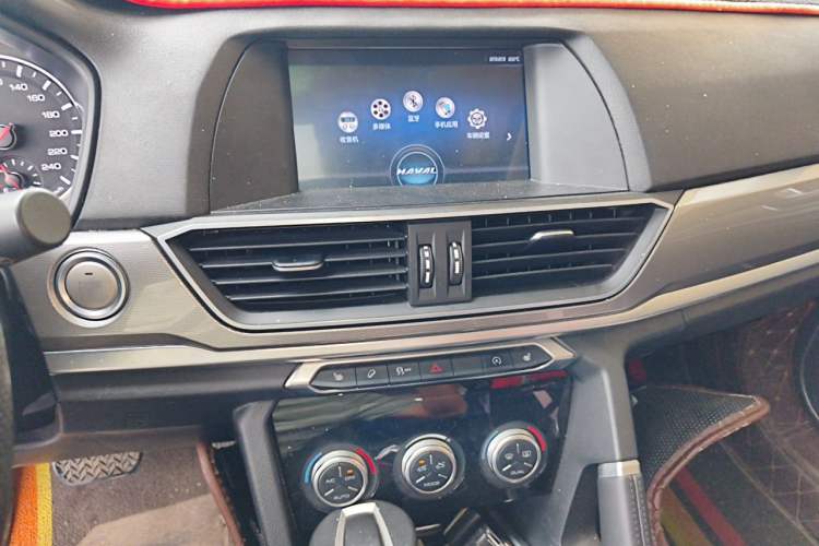Used Haval H6 2018 Red-Label Sport Edition 1.5T Automatic Two-Wheel Drive Elite Model Audio And AC Panel