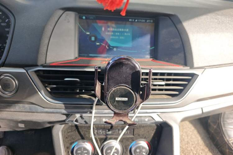 Used Haval H6 2018 Red-Label Sport Version 1.5T Manual Two-Wheel Drive Elite Model Audio And AC Panel