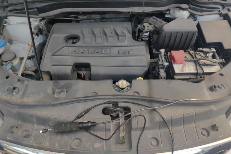 Used Haval H6 2018 Sport Edition 1.5T Automatic Two-Wheel Drive Elite Model China V Standard Engine Bay