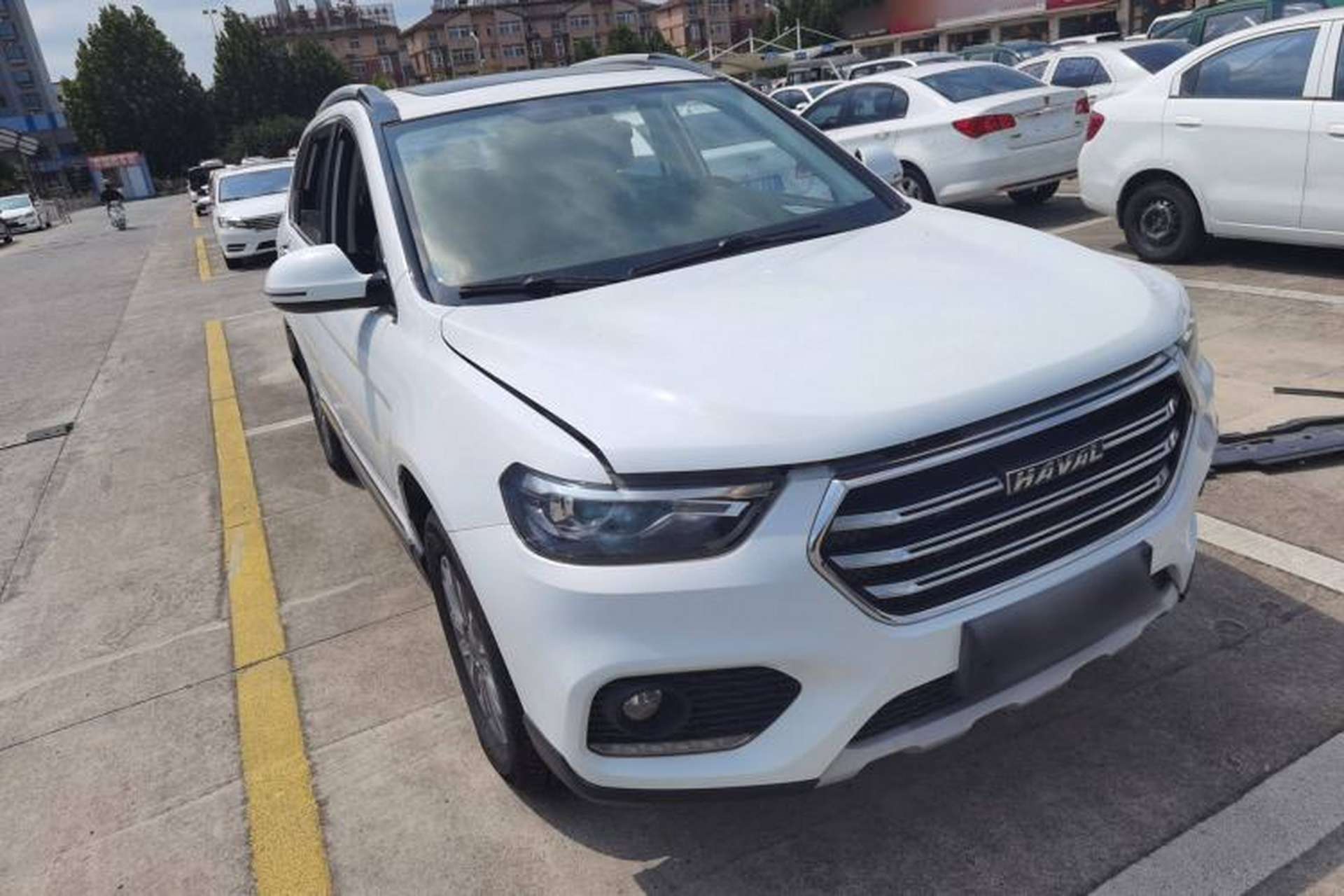 Used Haval H6 2018 Blue Label Sport Edition 1.5T Automatic Two-Wheel Drive Elite Model Exterior 2
