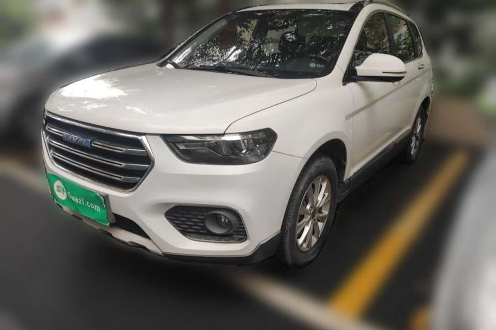 Used Haval H6 2018 Blue Label Sport Edition 1.5T Automatic Two-Wheel Drive Elite Model Front Left 45 Deg
