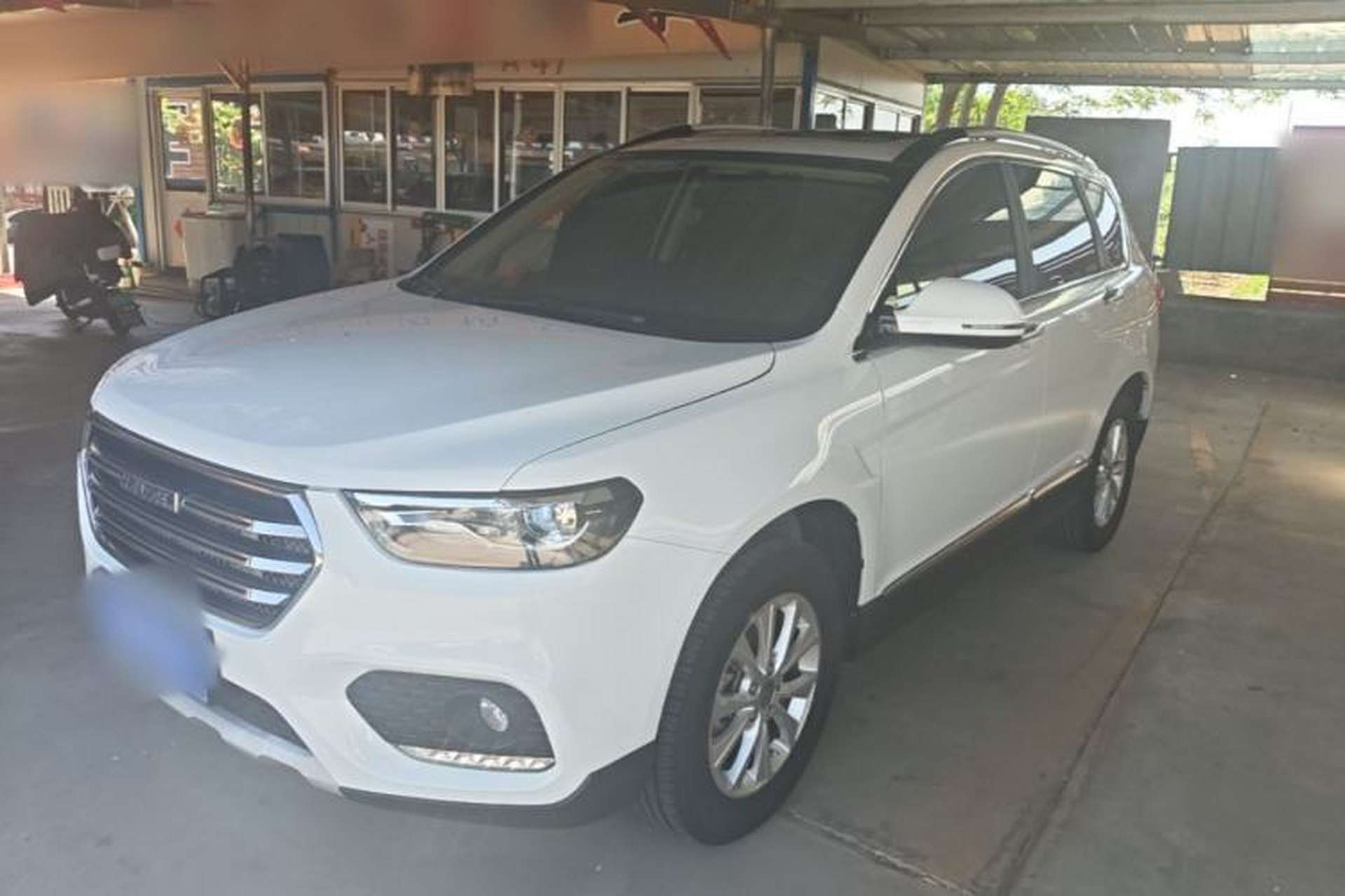 Used Haval H6 2018 Blue Label Sport Edition 1.5T Automatic Two-Wheel Drive Elite Model Front Left 45 Deg
