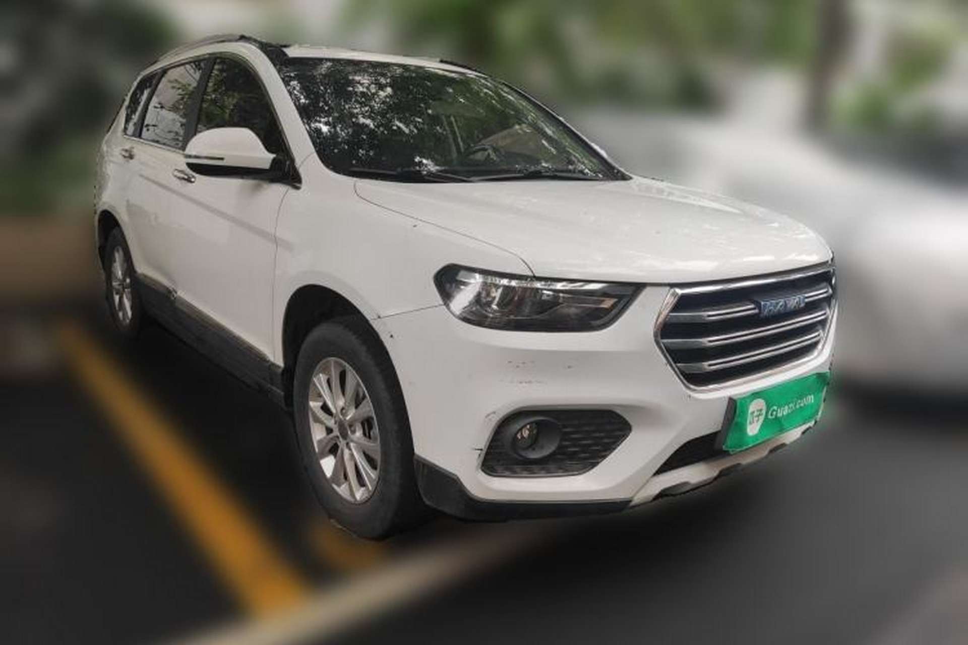 Used Haval H6 2018 Blue Label Sport Edition 1.5T Automatic Two-Wheel Drive Elite Model Front Right 45 Deg