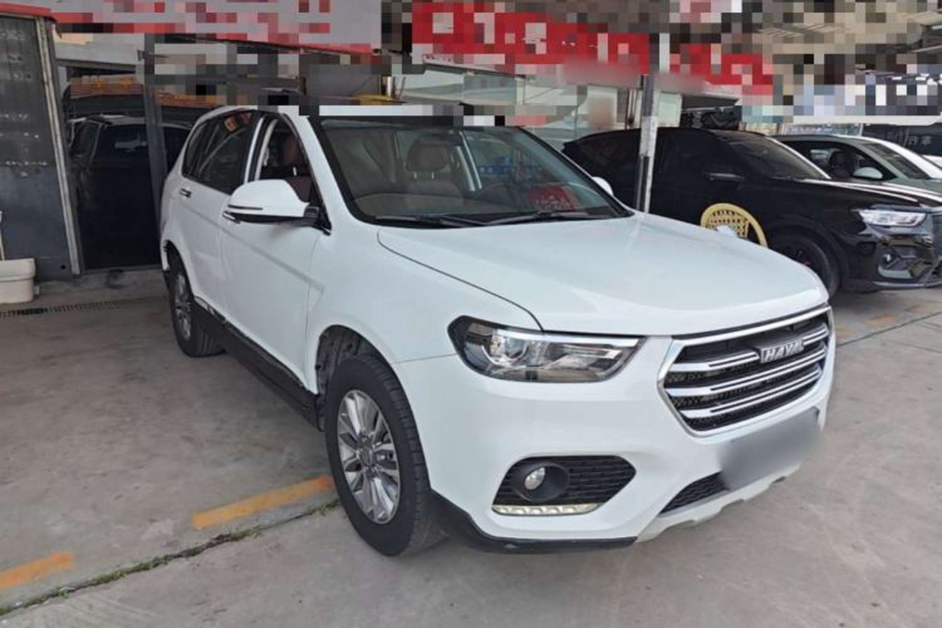 Used Haval H6 2018 Blue Label Sport Edition 1.5T Manual Two-Wheel Drive Elite Model Front Right 45 Deg