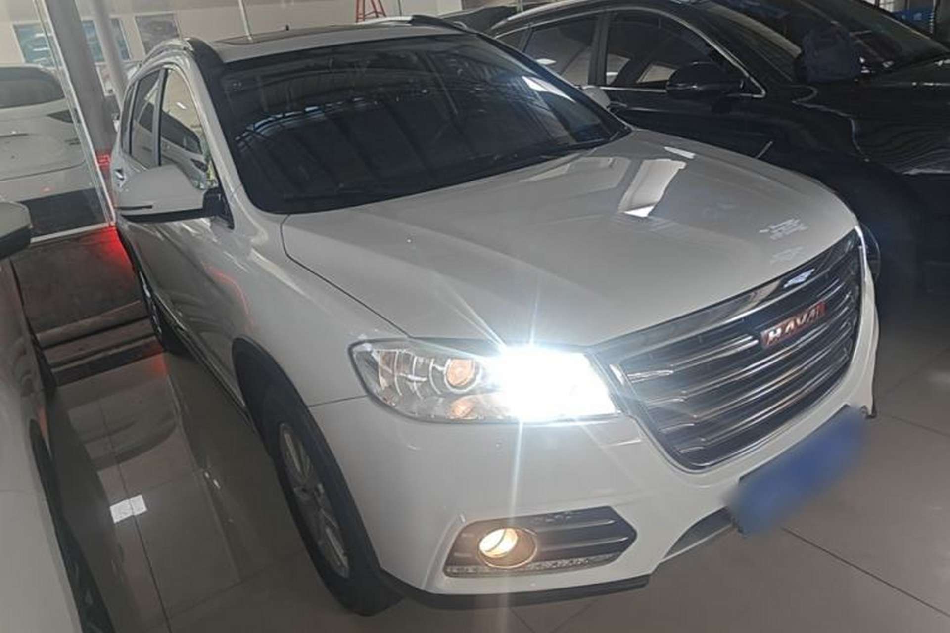 Used Haval H6 2018 Red-Label Sport Version 1.5T Manual Two-Wheel Drive Elite Model Front Right 45 Deg