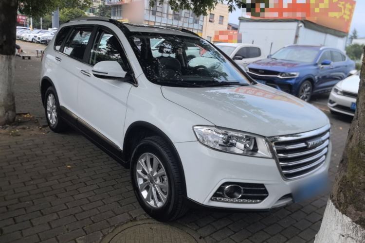 Used Haval H6 2018 Sport Edition 1.5T Automatic Two-Wheel Drive Elite Model China V Standard Front Right 45 Deg