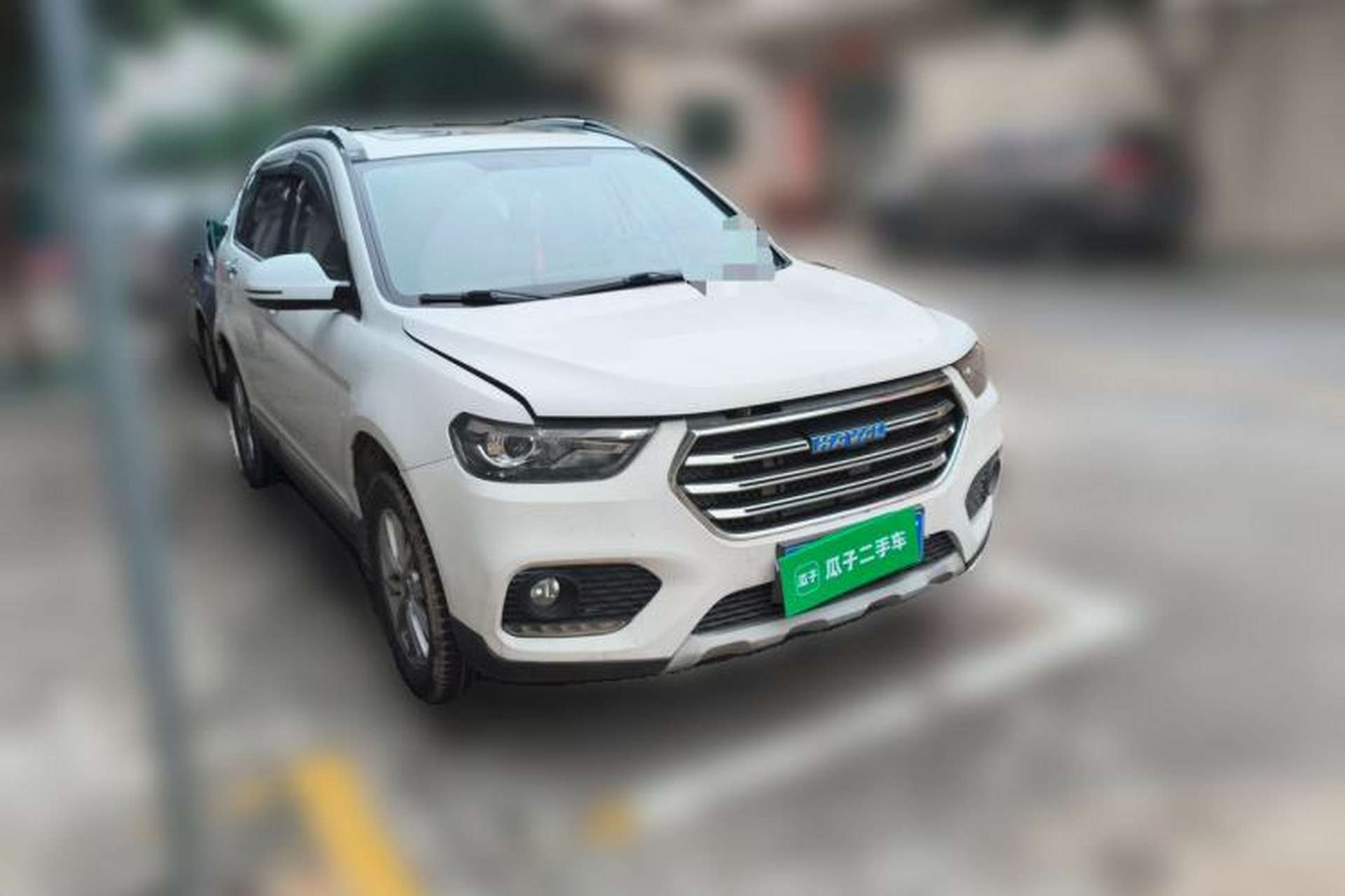 Used Haval H6 2018 Blue Label Sport Edition 1.5T Automatic Two-Wheel Drive Elite Model Front Right 45 Deg