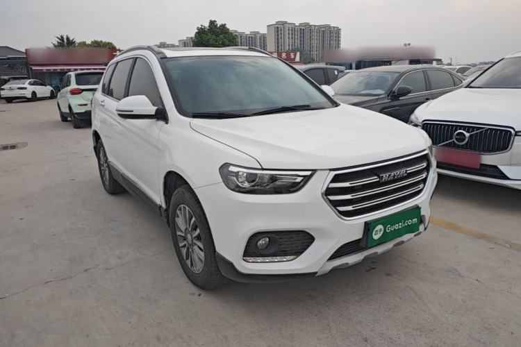 Used Haval H6 2018 Blue Label Sport Edition 1.5T Automatic Two-Wheel Drive Elite Model Front Right 45 Deg