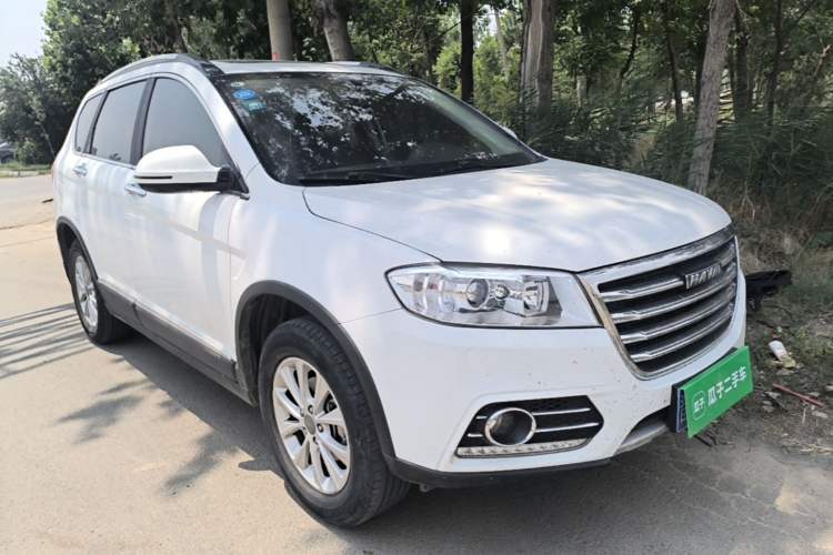 Used Haval H6 2018 Sport Edition 1.5T Automatic Two-Wheel Drive Elite Model China V Standard Front Right 45 Deg