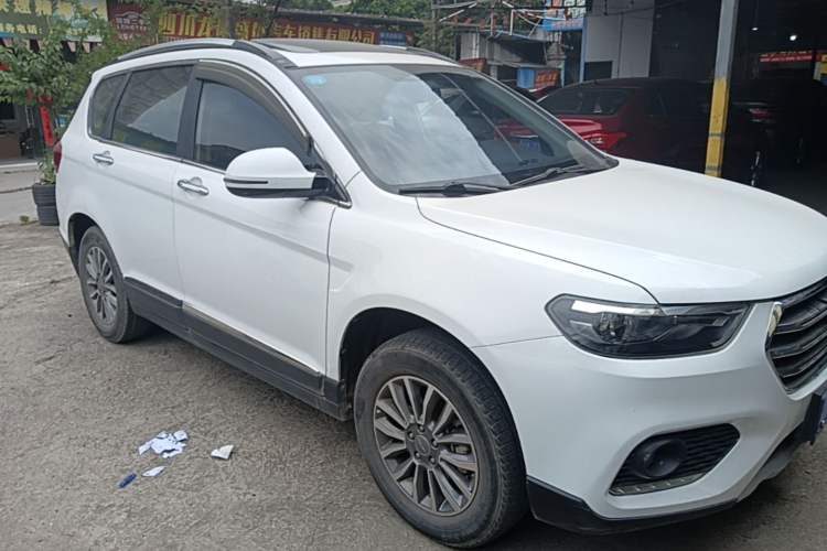 Used Haval H6 2018 Blue Label Sport Edition 1.5T Automatic Two-Wheel Drive Elite Model Front Right 45 Deg