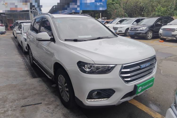 Used Haval H6 2018 Blue Label Sport Edition 1.5T Automatic Two-Wheel Drive Elite Model Front Right 45 Deg