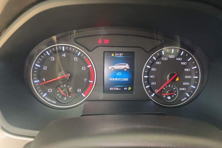 Used Haval H6 2018 Blue Label Sport Edition 1.5T Automatic Two-Wheel Drive Elite Model Instrument Cluster