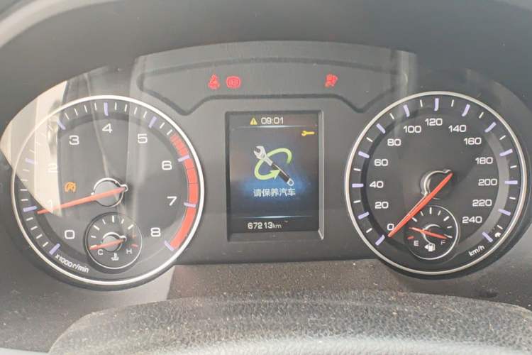 Used Haval H6 2018 Red-Label Sport Version 1.5T Manual Two-Wheel Drive Elite Model Instrument Cluster