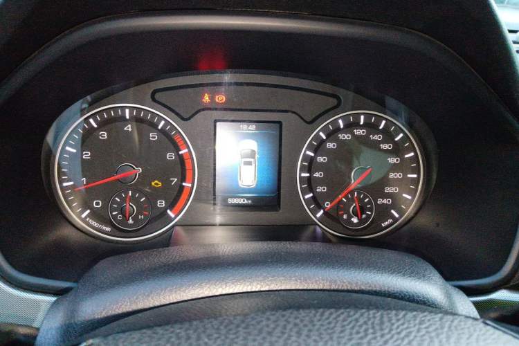 Used Haval H6 2018 Red-Label Sport Version 1.5T Manual Two-Wheel Drive Elite Model Instrument Cluster