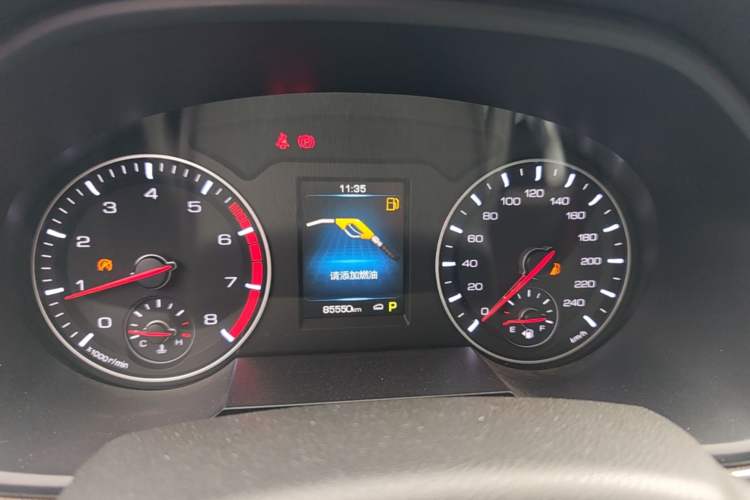 Used Haval H6 2018 Blue Label Sport Edition 1.5T Automatic Two-Wheel Drive Elite Model Instrument Cluster