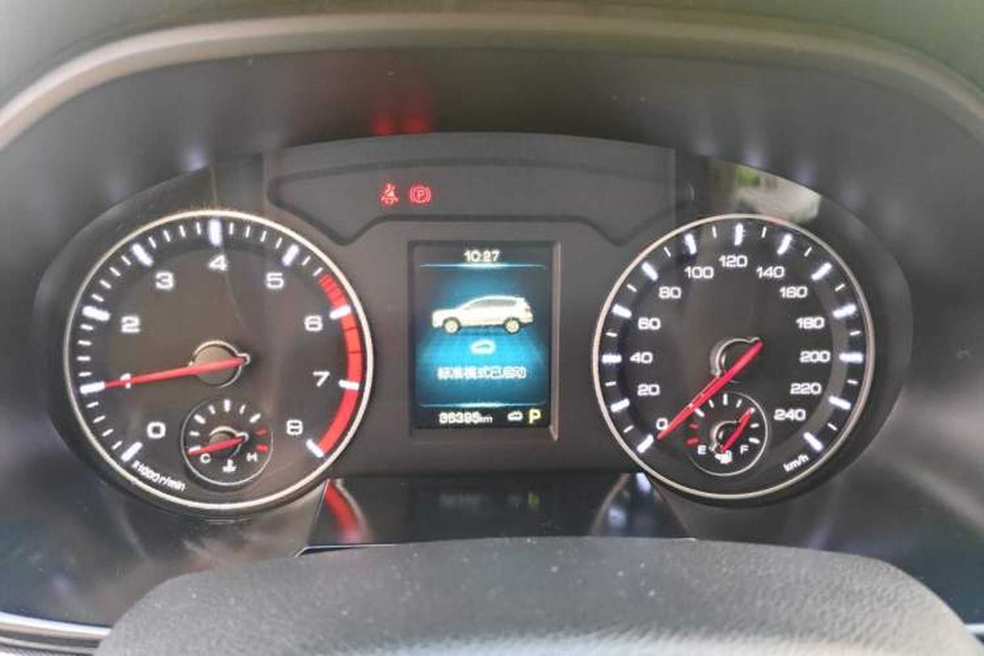 Used Haval H6 2018 Blue Label Sport Edition 1.5T Automatic Two-Wheel Drive Elite Model Instrument Cluster