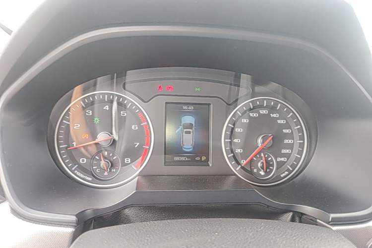 Used Haval H6 2018 Blue Label Sport Edition 1.5T Automatic Two-Wheel Drive Elite Model Instrument Cluster
