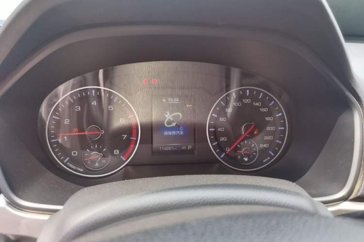 Used Haval H6 2018 Red-Label Sport Edition 1.5T Automatic Two-Wheel Drive Elite Model Instrument Cluster