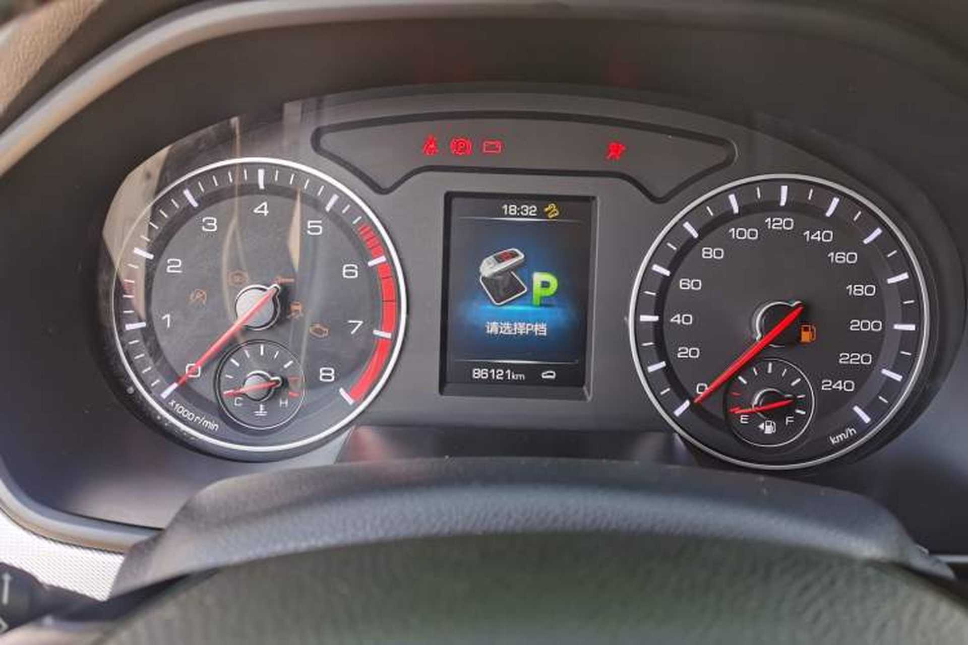 Used Haval H6 2018 Blue Label Sport Edition 1.5T Automatic Two-Wheel Drive Elite Model Instrument Cluster
