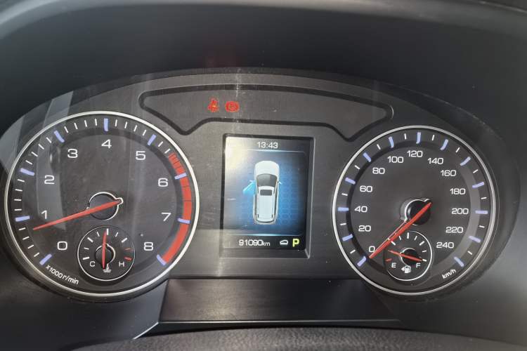 Used Haval H6 2018 Blue Label Sport Edition 1.5T Automatic Two-Wheel Drive Elite Model Instrument Cluster