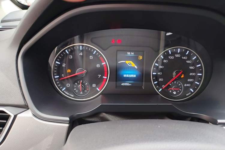 Used Haval H6 2018 Sport Edition 1.5T Manual Two-Wheel Drive Elite Model China V Standard Instrument Cluster