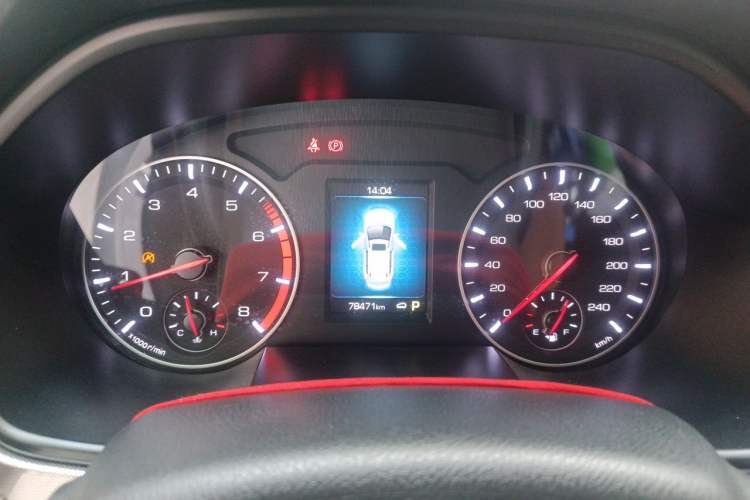Used Haval H6 2018 Blue Label Sport Edition 1.5T Automatic Two-Wheel Drive Elite Model Instrument Cluster