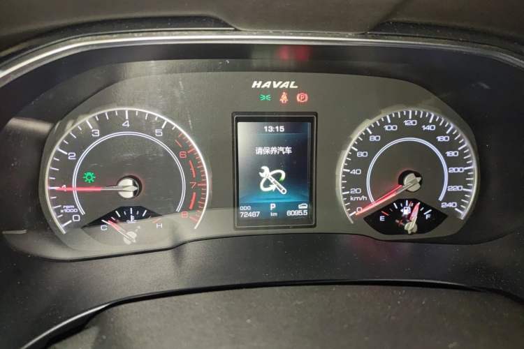 Used Haval H6 2018 Blue Label 2.0T Automatic Luxury Model Instrument Cluster