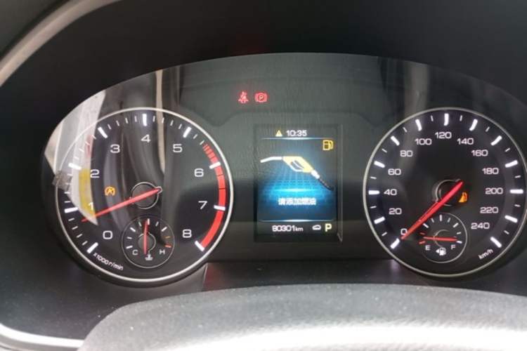 Used Haval H6 2018 Sport Edition 1.5T Automatic Two-Wheel Drive Elite Model China V Standard Instrument Cluster