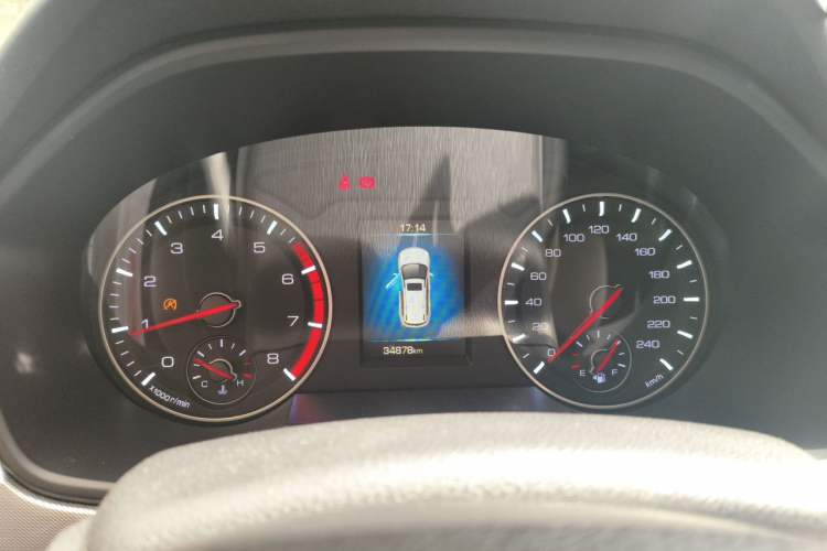Used Haval H6 2018 Red-Label Sport Version 1.5T Manual Two-Wheel Drive Elite Model Instrument Cluster
