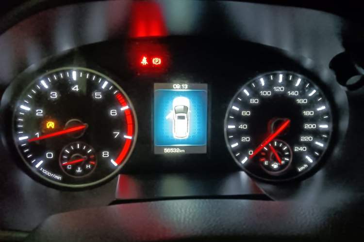 Used Haval H6 2018 Red-Label Sport Version 1.5T Manual Two-Wheel Drive Elite Model Instrument Cluster