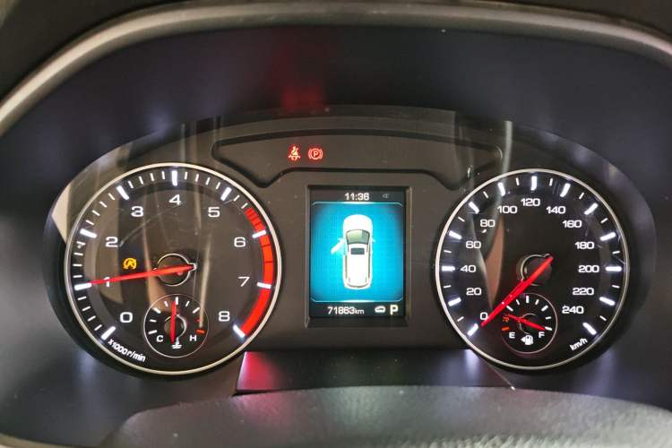 Used Haval H6 2018 Red-Label Sport Edition 1.5T Automatic Two-Wheel Drive Elite Model Instrument Cluster
