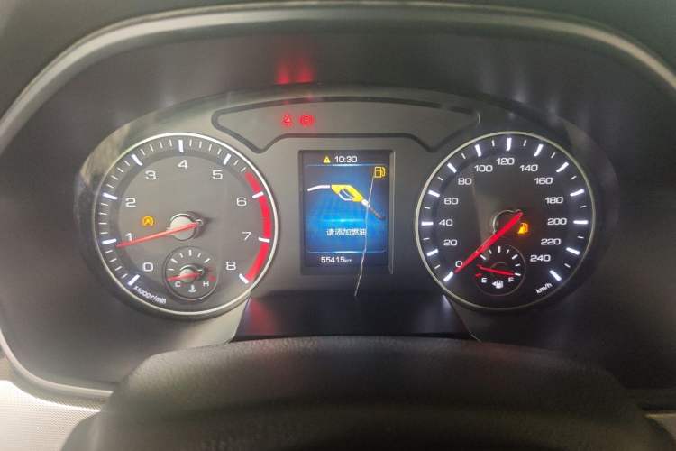 Used Haval H6 2018 Blue Label Sport Edition 1.5T Manual Two-Wheel Drive Elite Model Instrument Cluster