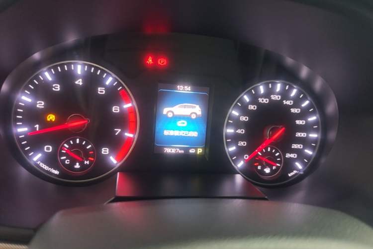 Used Haval H6 2018 Sport Edition 1.5T Automatic Two-Wheel Drive Elite Model China V Standard Instrument Cluster