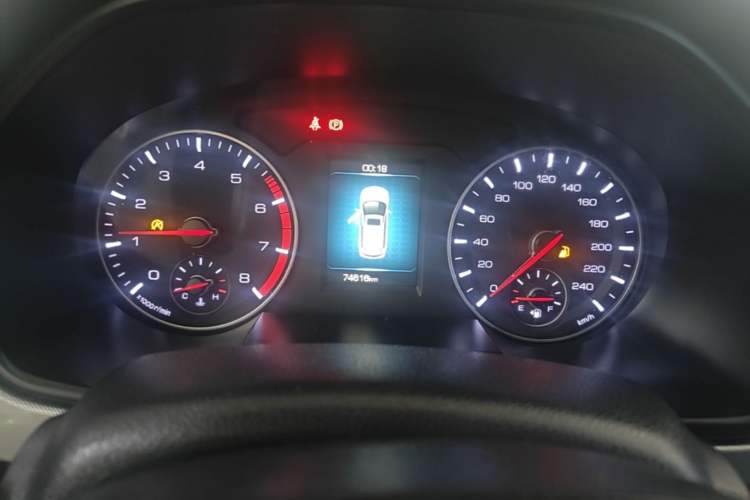 Used Haval H6 2018 Red-Label Sport Version 1.5T Manual Two-Wheel Drive Elite Model Instrument Cluster