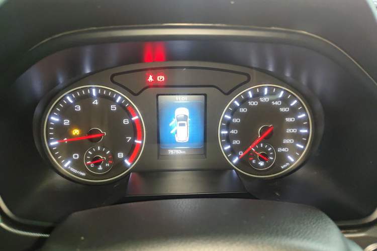 Used Haval H6 2018 Red-Label Sport Version 1.5T Manual Two-Wheel Drive Elite Model Instrument Cluster