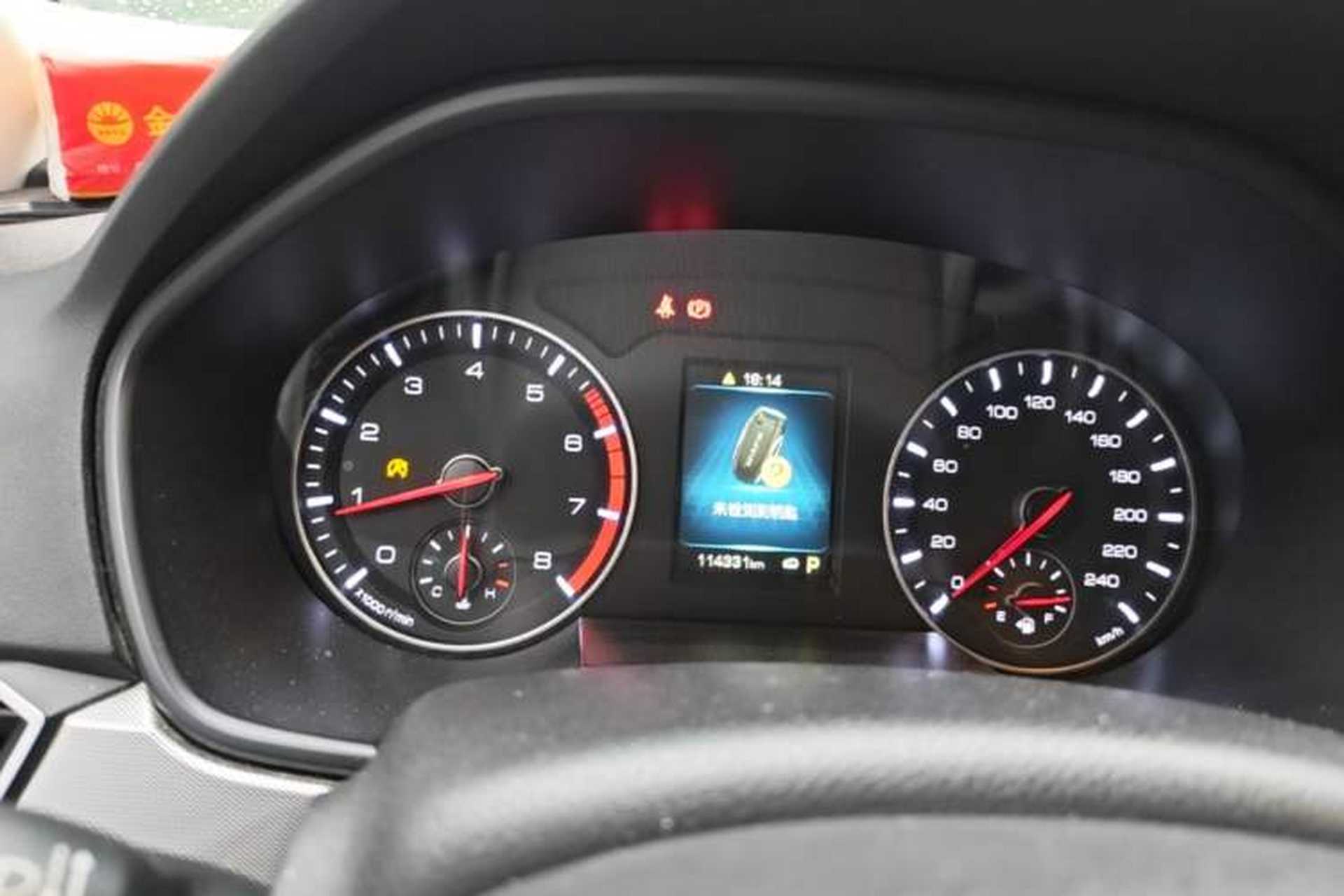 Used Haval H6 2018 Blue Label Sport Edition 1.5T Automatic Two-Wheel Drive Elite Model Instrument Cluster