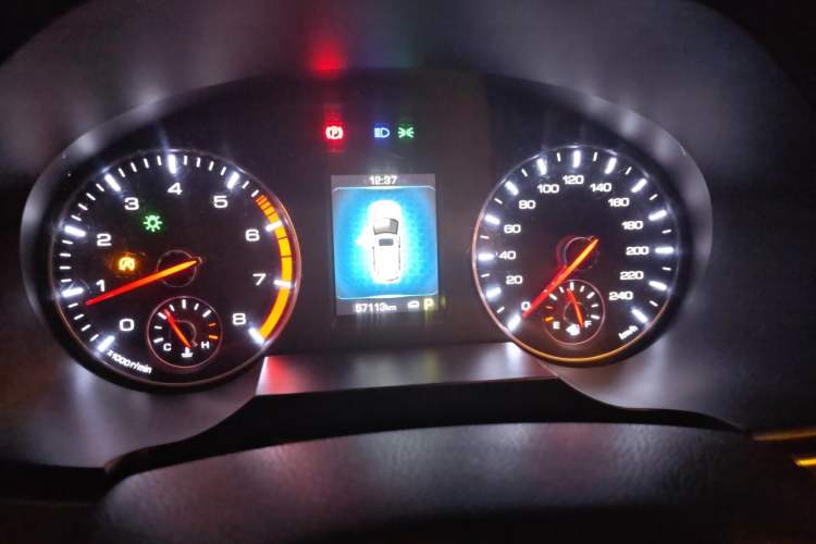 Used Haval H6 2018 Blue Label Sport Edition 1.5T Automatic Two-Wheel Drive Elite Model Instrument Cluster
