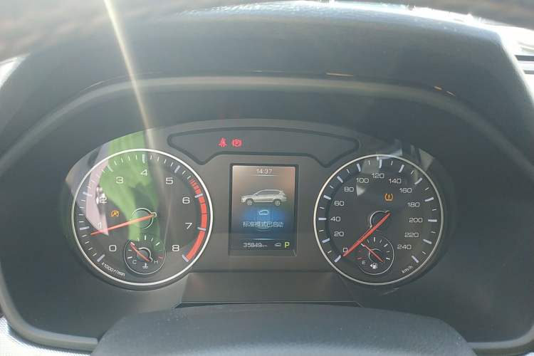 Used Haval H6 2018 Blue Label Sport Edition 1.5T Automatic Two-Wheel Drive Elite Model Instrument Cluster